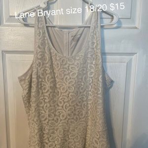 Lane Bryant peplum top